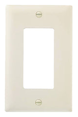 TRUE VALUE TP26LACP10 Wall Plate, Decorator Opening, Almond Nylon, Pack of 10