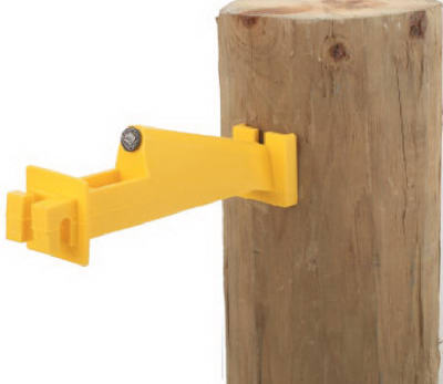 True Value WOODEX-5WP-15 Wood Post Insulator Extender Yellow 15-Ct.