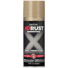 TRUE VALUE XOP26-AER X-O Rust Anti-Rust Enamel Paint & Primer, Pebble Gloss, 12-oz. Spray