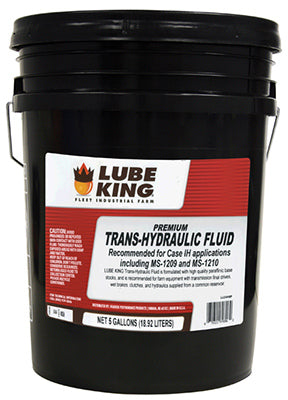 True Value LU24IH5P Lube King Hydraulic Fluid, Case IH, 5-Gals.