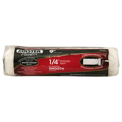 TRUE VALUE MPW914-9IN Master Painter Paint Roller Cover, Woven, 1/4-In. Nap, 9-In.