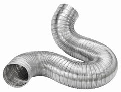 True Value 302L Lambro Flexible Duct Pipe Aluminum 4-In. x 8-Ft.