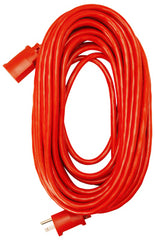 TRUE VALUE 02407ME Master Electrician Extension Cord 14/3 SJTW Red Round Vinyl 25-Ft.