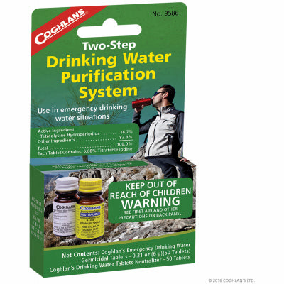 True Value 9586 Coghlan's Drinking Water Treatment Kit