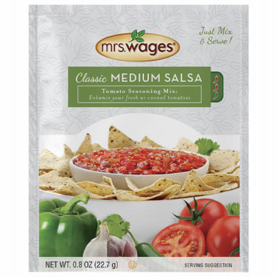 TRUE VALUE W579-H6425 Mrs. Wages Classic Medium Salsa Mix, .8-oz.