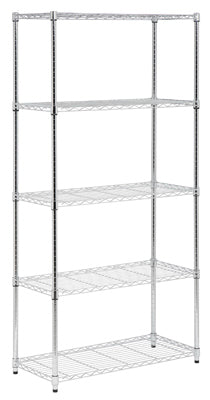 True Value TV217758 5Tier Chr Shelving Unit