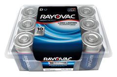 TRUE VALUE 813-12PPK Ray O Vac 12-Pack D Maximum Alkaline Pro Pack Batteries