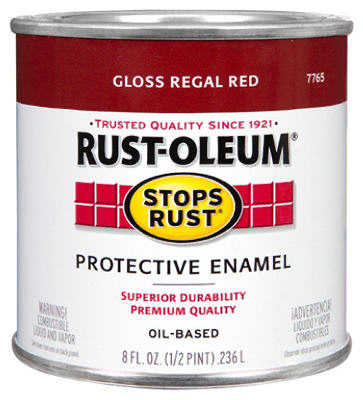 TRUE VALUE 7765-502 Qt Regal Red Enamel