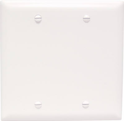 True Value TP23WCC12 Pass & Seymour - Legrand White Blank Nylon Wall Plate