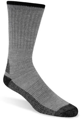 True Value S1350-072-LG Wigwam Work Socks Gray Men's Large 2-Pk.