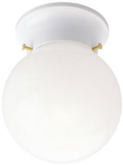 TRUE VALUE 66607 Westinghouse 6-Inch Single-Light Ceiling Fixture EA