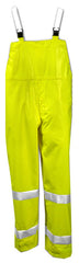 True Value O53122.2X High-Visibility Overalls, Lime Yellow PVC On Polyester, XXL