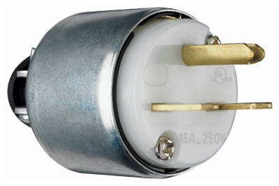 True Value PS615PACC20 Pass & Seymour - Legrand 15A Yellow Armored Plug