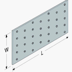 True Value TP35 G90 3x5 Tie Plate