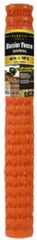 TRUE VALUE 889211A 4 x 50-Ft. Mesh Orange PVC Safety/Barrier Fence