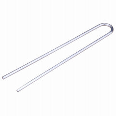 TRUE VALUE R396CT Raindrip Drip Watering U Support Stake, Galvanized, 3-1/2-In.