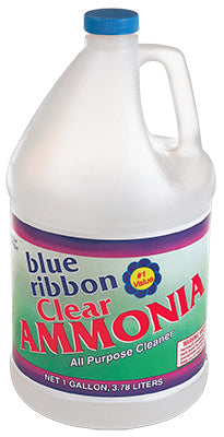 True Value TV256492 Blue Ribbon Gallon Clear Ammonia 3% Ammonia