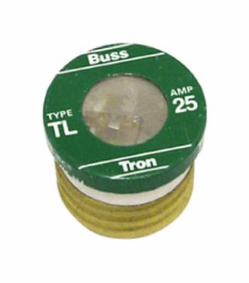 TRUE VALUE TL-25PK4 4-Pack 25A Type TL Plug Fuse