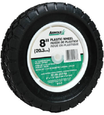 TRUE VALUE 490-322-0003 Arnold 8-Inch Plastic Universal Offset Replacement Lawn Mower Wheel