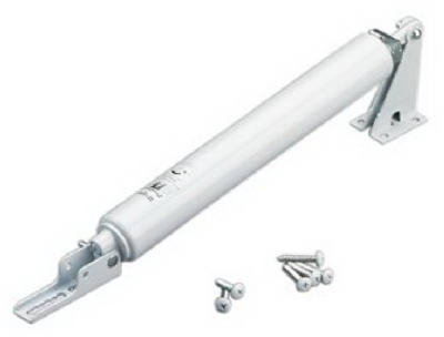 TRUE VALUE V820AWH White Coastal Pneumatic Door Closer For Light Weight Storm Doors