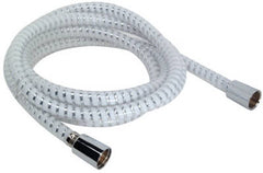 True Value 543-183 Master Plumber 96-Inch Chrome & White Replacement Shower Hose