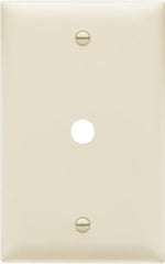 TRUE VALUE TP11LACC15 Wall Plate, Telephone Hole, Almond Nylon