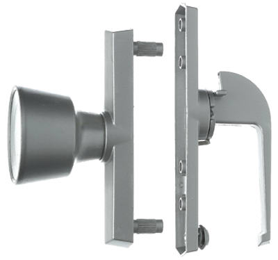 TRUE VALUE V670 Universal Aluminum Tulip Knob Latch