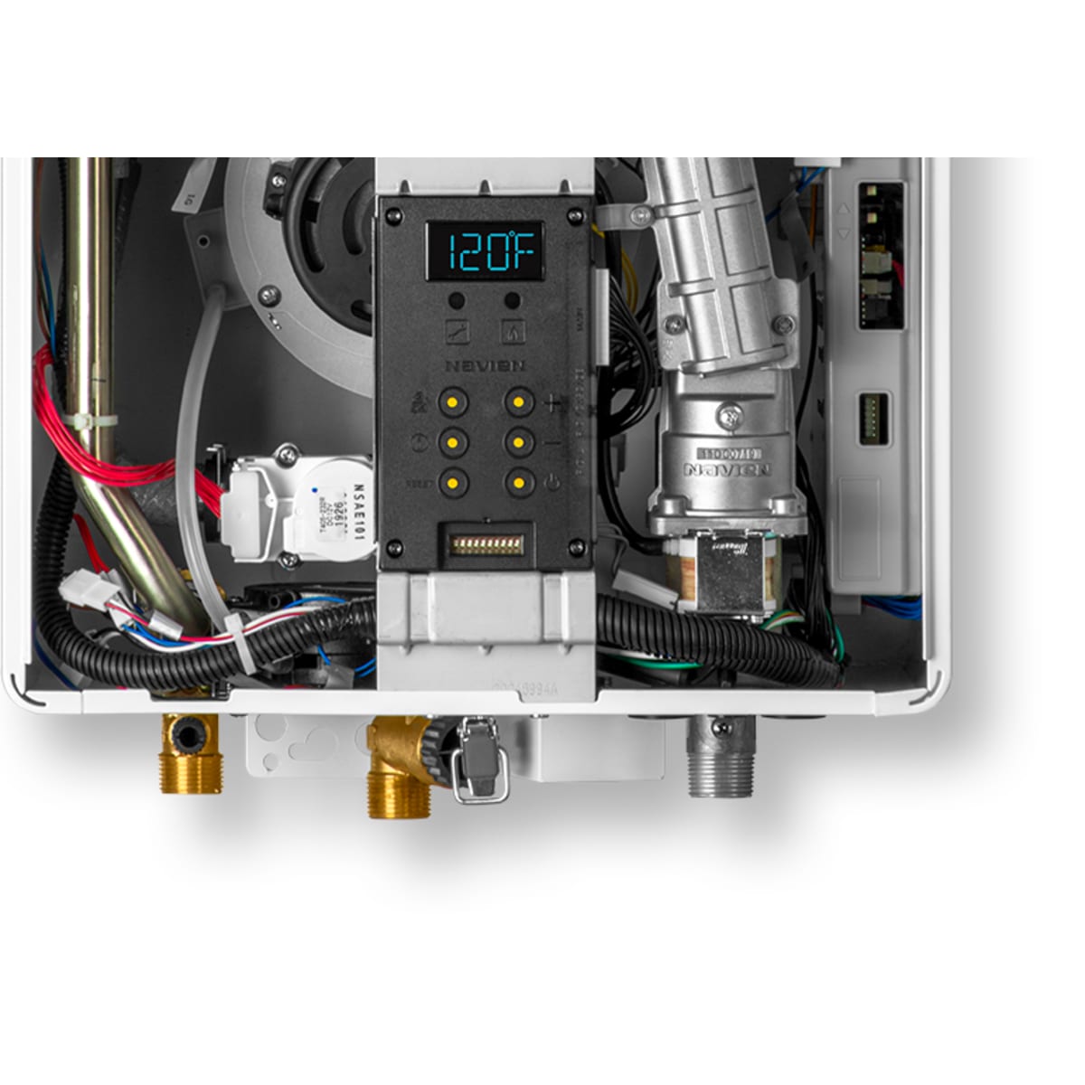 Navien NPN-180E-LP NPN-E Series 180 MBH Outdoor Non-Condensing Propane Gas Tankless Water Heater