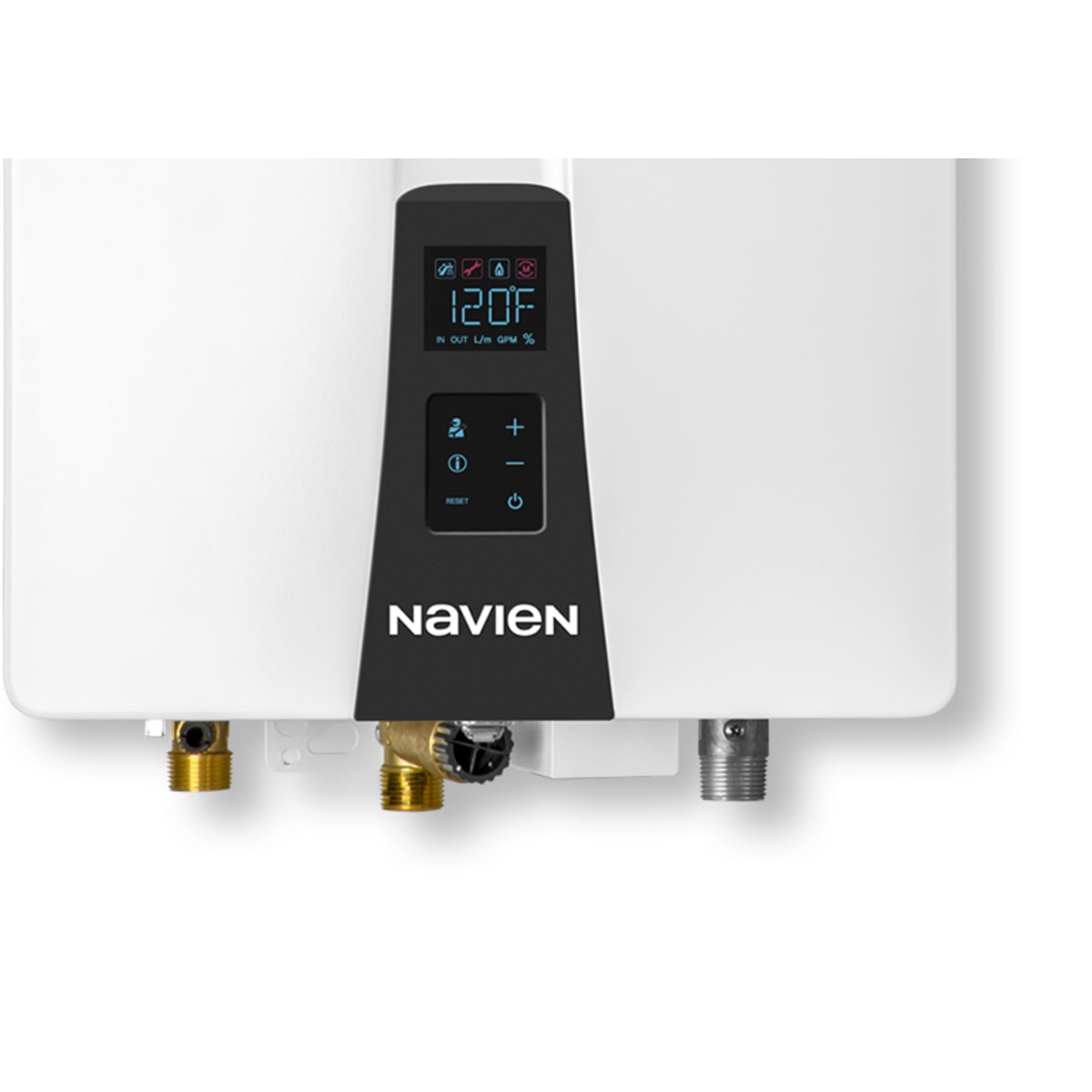 Navien NPN-160U-NG Water Heater Tankless Non-Condensing Natural Gas 150K BTU 81% Concentric Direct-Vent