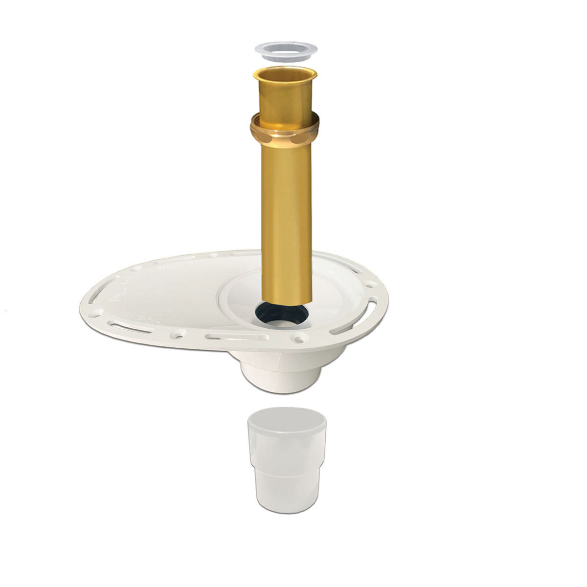 FLEURCO Fleurco DRAINFC-T-PVC-18 FleurcoConnect Tub Drain 2-3/4 inch Thick (Replacement DRAINFC-T-PVC-18)