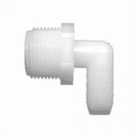 Bramec TEA2420 Nylon Elbow: 3/4 MPT x 5/8 Barb