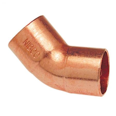 NIBCO 9043800 606 6 CXC 45 Elbow Wrot Copper 6 inches Replacement 9043800