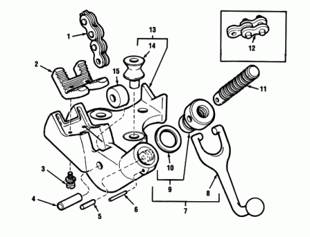 RIDGID 31715 24 in. Replacement Jaw and Pin