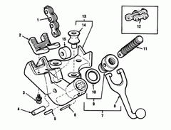 RIDGID 31715 24 in. Replacement Jaw and Pin