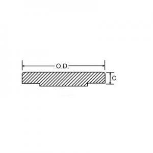 WELDBEND CORP 105-330-022-000 2-1/2 CLASS 300 RF BLIND FLANGE