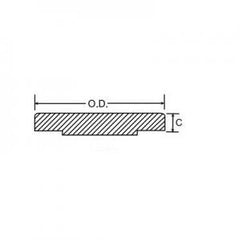 WELDBEND CORP 105-330-022-000 2-1/2 CLASS 300 RF BLIND FLANGE