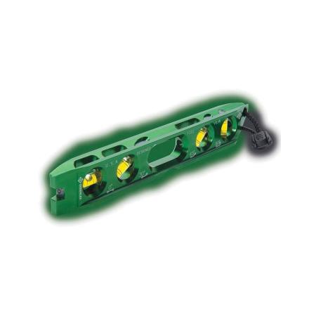 Greenlee L107 Electrician's Magnetic Torpedo Level with Conduit Bending Offset Aid