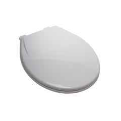 Jones Stephens C1106S00 EZ Close White Round Front Toilet Seat Adjustable