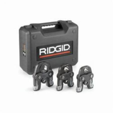 RIDGID 48553 MegaPress Kit with Jaws and Rings for Pipe Sizes 1/2 to 2 Inches