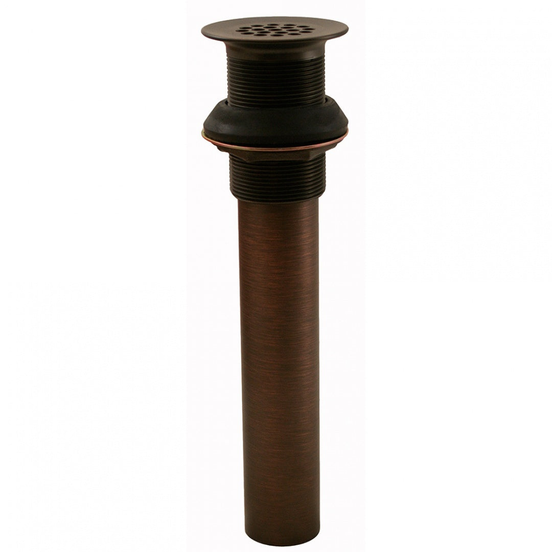 Jones Stephens D7010WB Old World Bronze Lavatory Grid Drain without Overflow