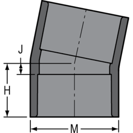 SPEARS Spears 811-040 11-1/4 deg elbow socket Sch 80 (4 in)