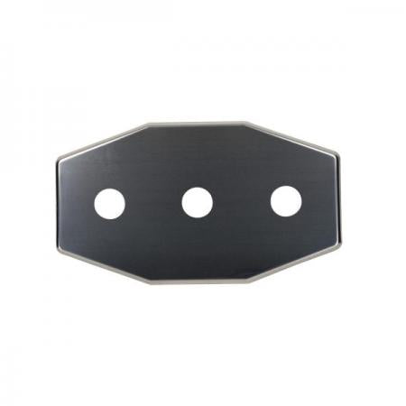 Jones Stephens T73817 3 Hole SS Repair Cover Plate 1 3/8 Dia