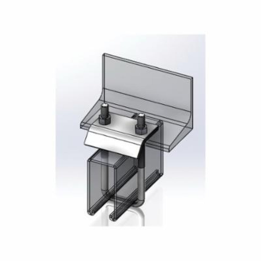 EMPIRE INDUSTRIES Empire Industries 9087BCZ Strut U-Bolt Beam Clamp for 2-7/16 in x 3-1/4 in Strut