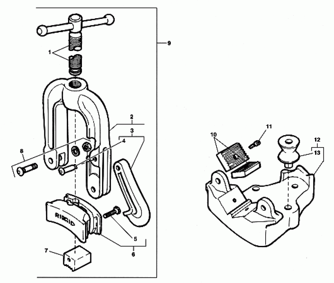 Ridgid 40545 Jaw Upper