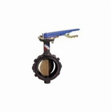 NIBCO NLH100F WD-2000 Series 3 in. 200 psi Ductile Iron EPDM Butterfly Valve Lever Operator