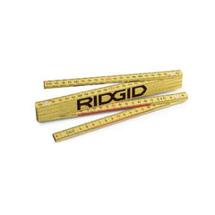 Ridgid 73370 Fiberglass Folding Rule 6 ft Yellow