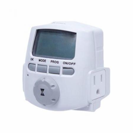 Intermatic DT620 Heavy Duty Digital Plug-In Timer 120 Volts 15 Amp Indoor White