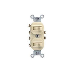 Leviton 5243-I Combination Switch 20 A 125 VAC