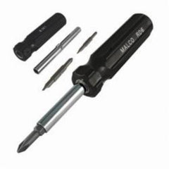 Malco RD6 Manual 6-Inch Multi-Bit Screwdriver