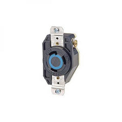 Leviton 2610 Locking Receptacle 30A 125V 2 Pole 3 Wire Black